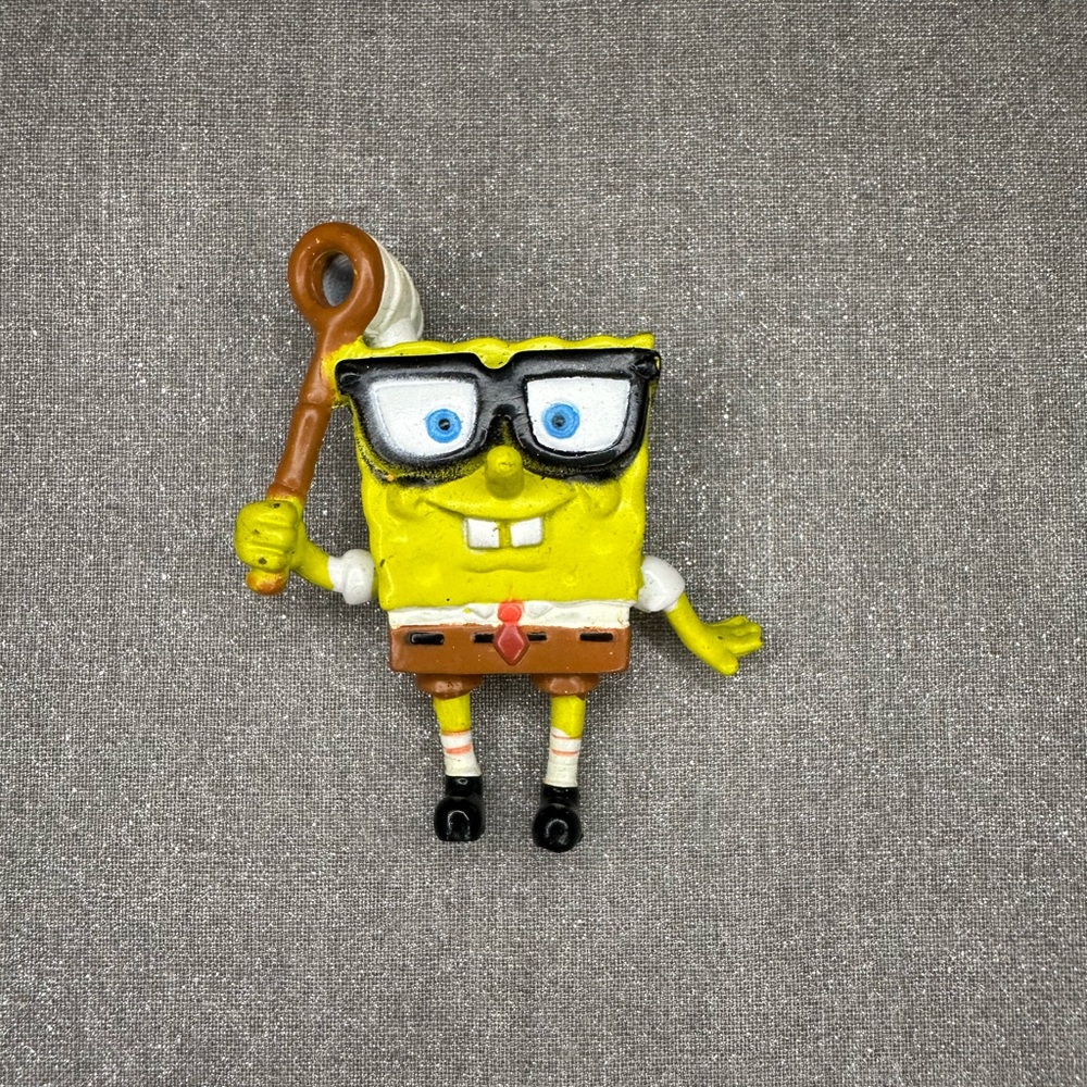 2003 SpongeBob SquarePants Jelly Fishing Toy Figure